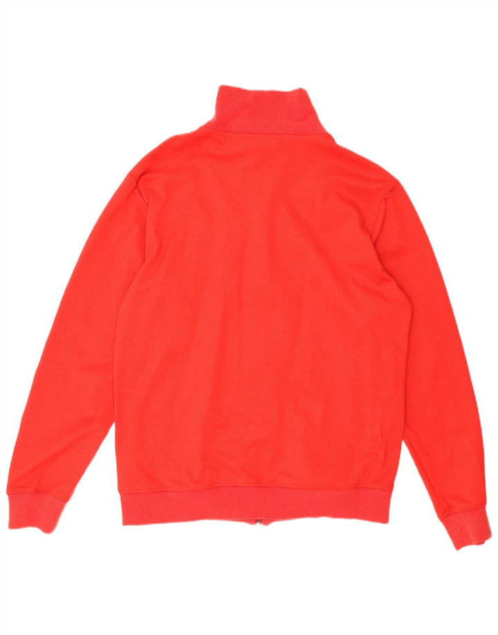 Adidas Træningsdragt til mænd, topjakke, stor rød polyester