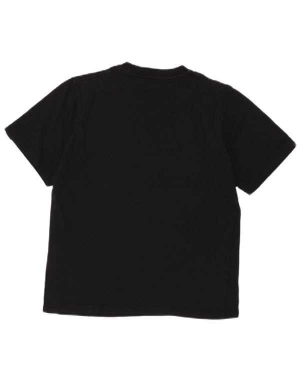 Vans Girls Custom Fit Grafisk T-Shirt Top 12-13 år Stor Sort