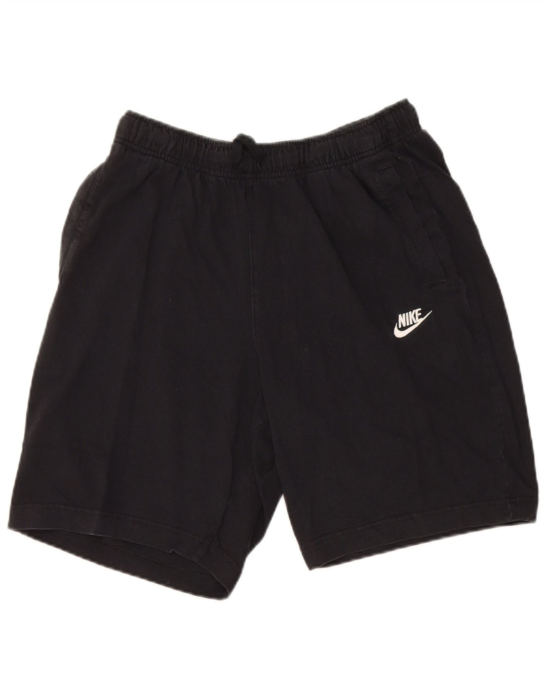 Nike Herre Sportshorts Medium Sort Bomuld