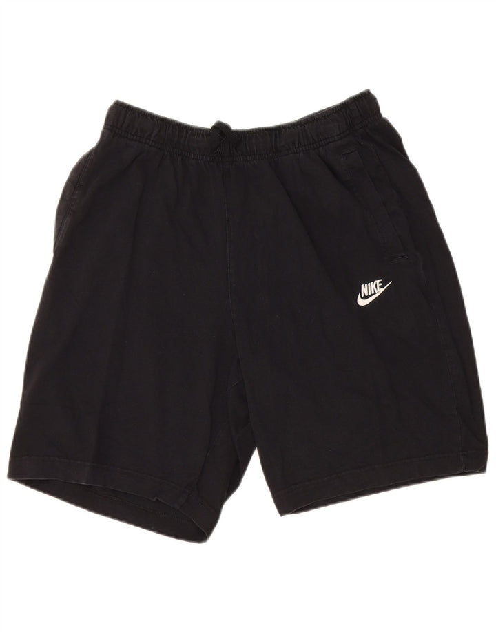 Nike Herre Sportshorts Medium Sort Bomuld