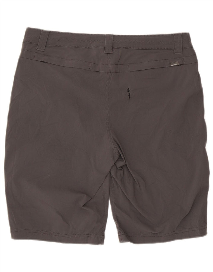 Eddie Bauer Vandreshorts til kvinder US 10 Large W32 Grå Nylon