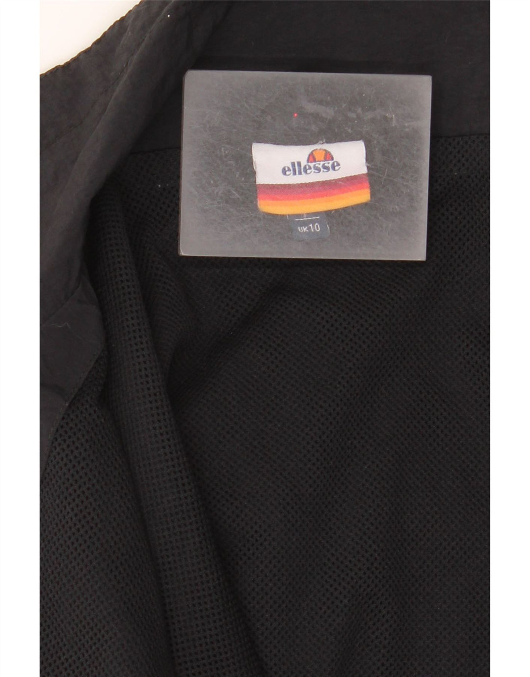 ELLESSE Womens Oversized træningsdragt Topjakke UK 10 Small Black