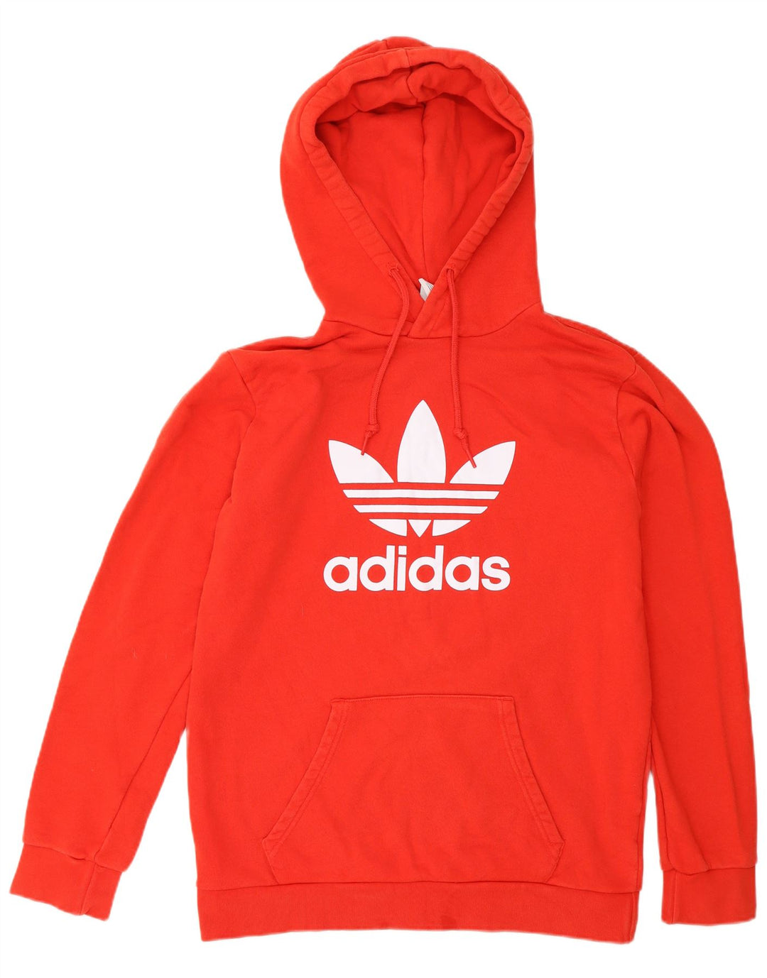 Adidas Grafisk hættetrøje til mænd Medium rød bomuld