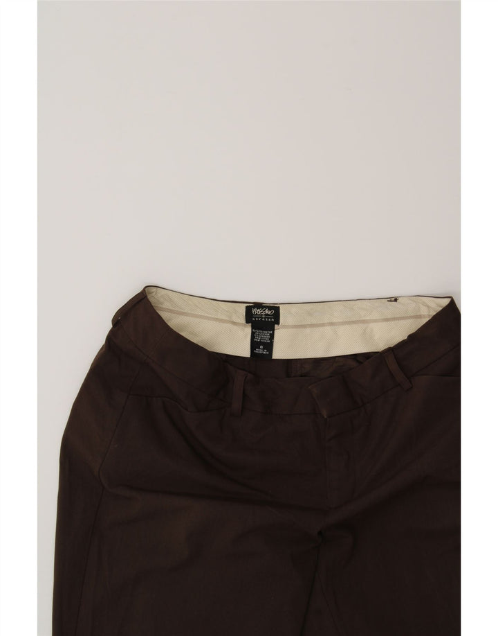 MOSSIMO Womens Stretch Bootcut Casual Trousers US 6 Medium W30 L32 Brown Vintage Mossimo and Second-Hand Mossimo from Messina Hembry 