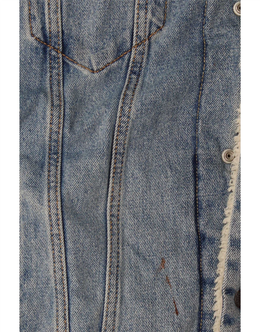 Levi's Sherpa denimjakke til mænd DK 40 Stor Blå