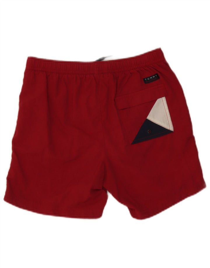 Tommy Hilfiger Badeshorts til drenge 12-13 år Rød Colourblock Polyester