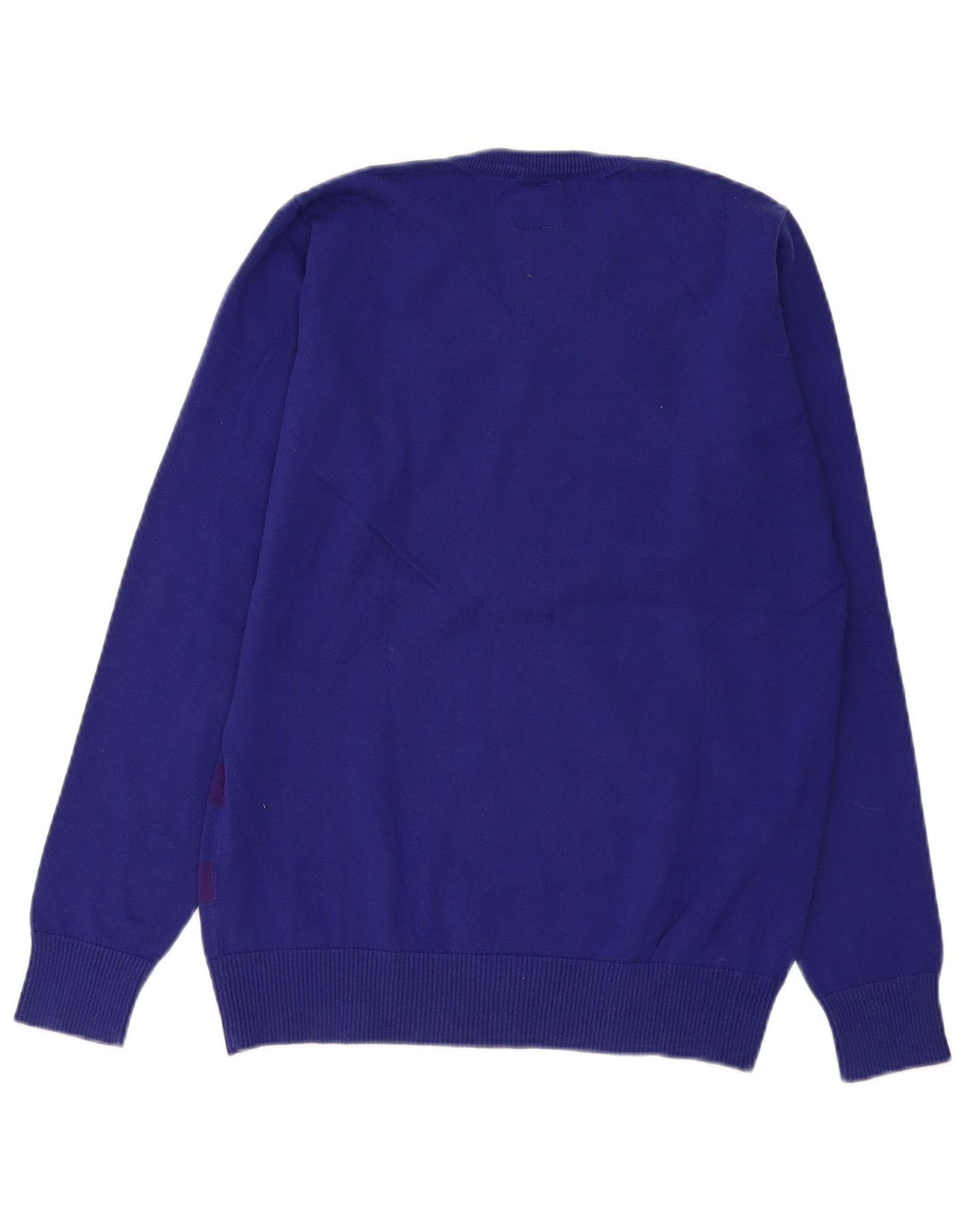 Jack & Jones Herre V-hals sweater Stor blå stribet bomuld