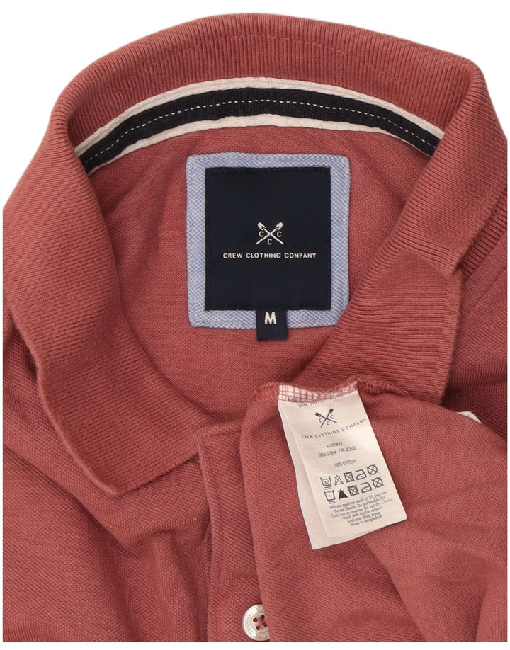 Besætningstøj Herre poloshirt Medium rødbrun bomuld