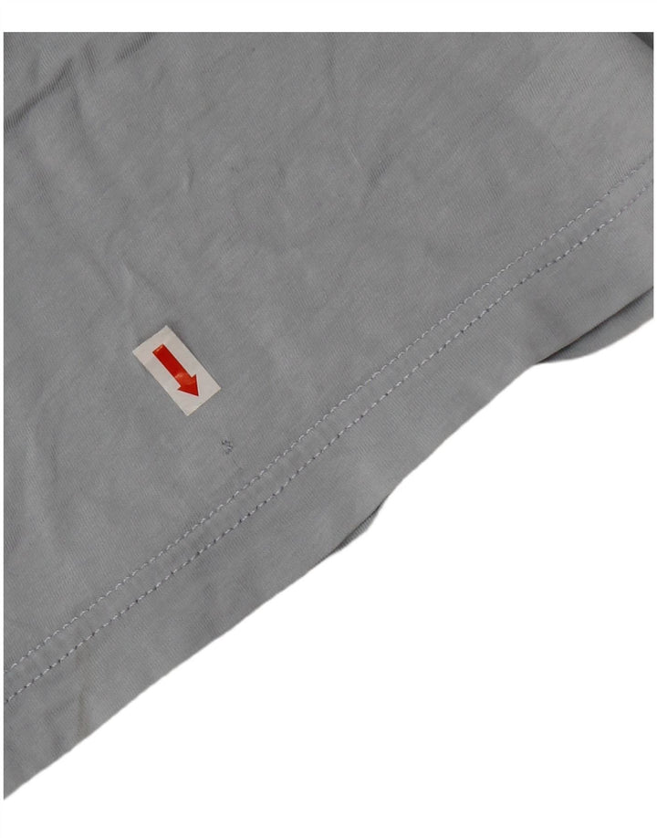 Tommy Hilfiger Herre T-Shirt Top Stor Blå Bomuld