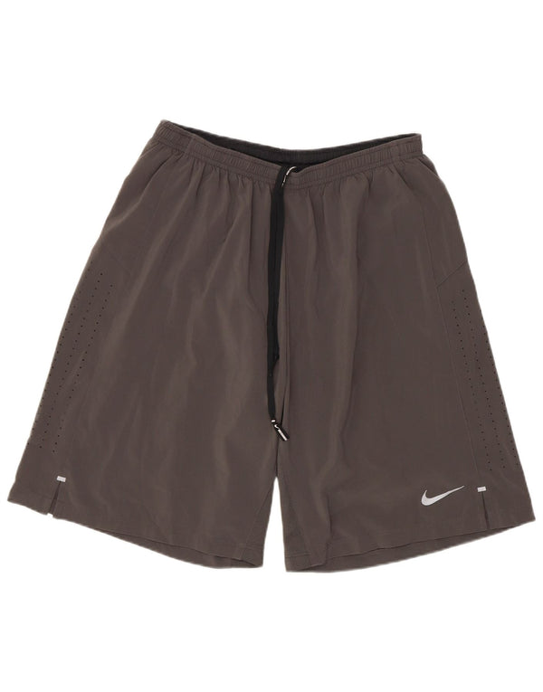 Nike Sportshorts til mænd mellemgrå polyester