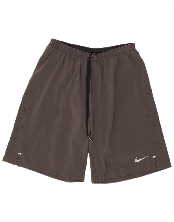 Nike Sportshorts til mænd mellemgrå polyester