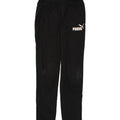 PUMA Boys Graphic Tracksuit Trousers 13-14 Years Black Polyester Vintage Puma and Second-Hand Puma from Messina Hembry 