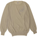 VINTAGE Womens Boat Neck Jumper Sweater IT 42 Medium Beige Vintage Vintage and Second-Hand Vintage from Messina Hembry 