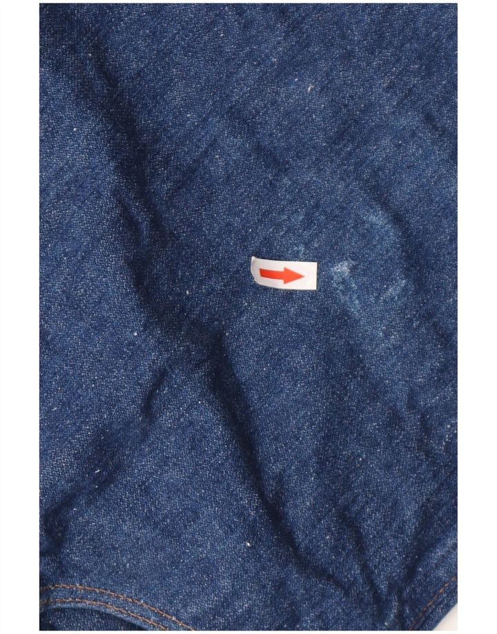 WRANGLER Dame Bootcut Jeans W42 L28 Blå Bomuld