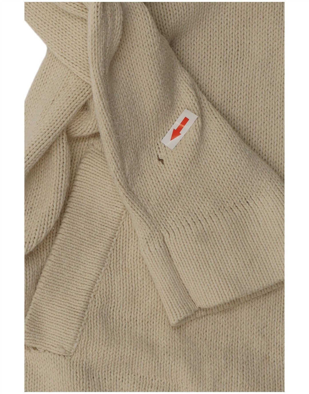 Joules Dame Shawl Neck Jumper Sweater UK 8 Small Off White