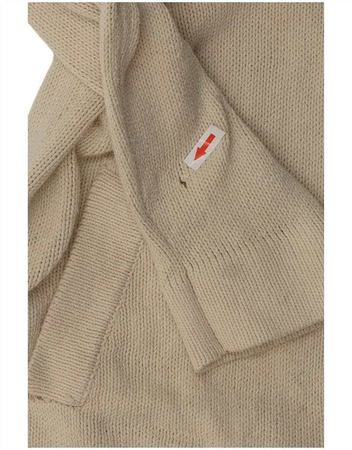 Joules Dame Shawl Neck Jumper Sweater UK 8 Small Off White