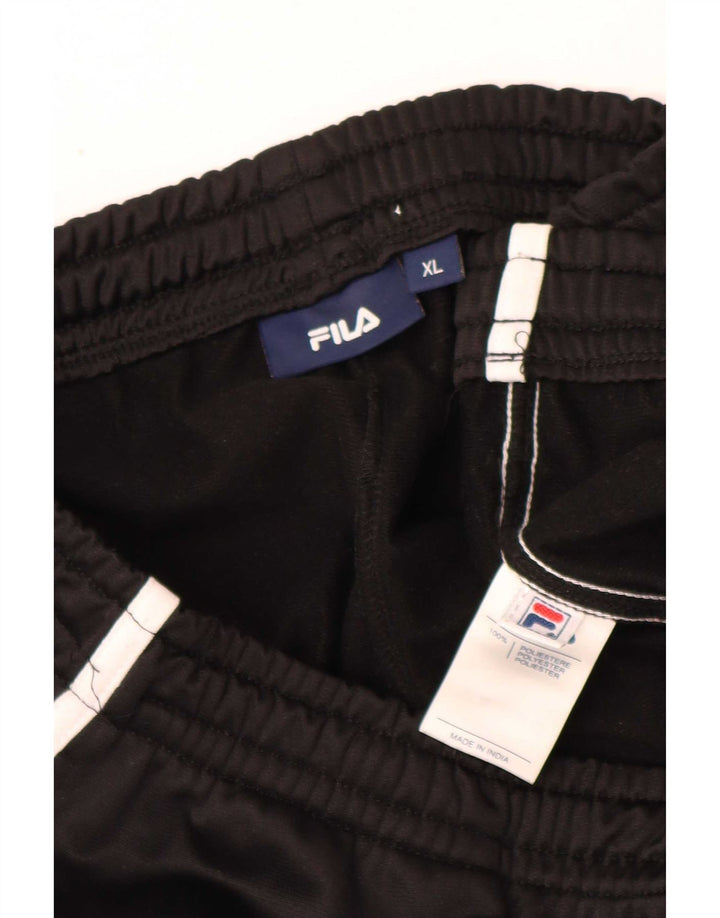 Fila Herre Regular Tracksuit Bukser XL Sort Polyester