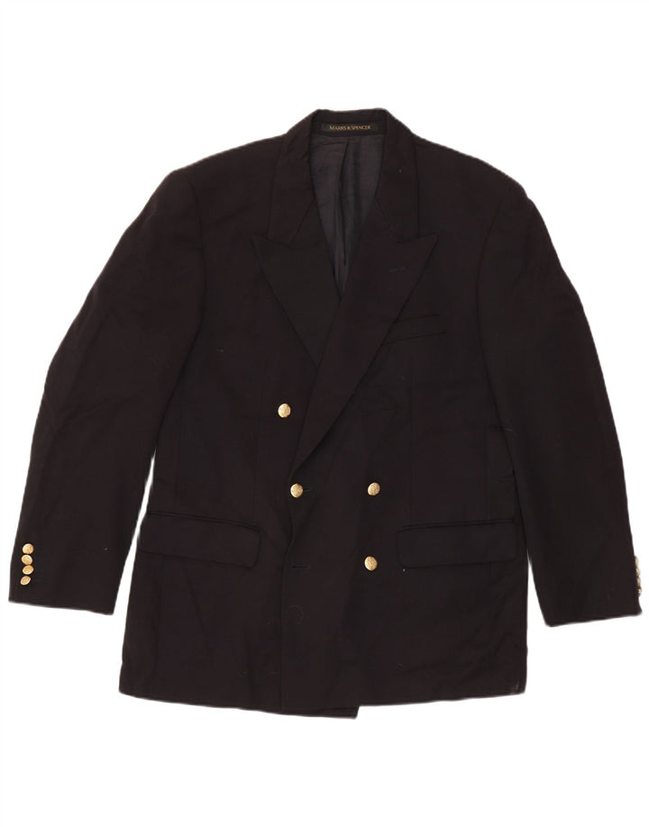 Marks & Spencer Herre St. Michael Blazer Jacket UK 40 Medium Navy Blue