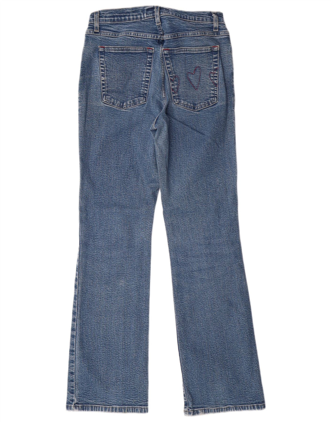 PER UNA Dame Bootcut Jeans UK 14 Medium W30 L30 Blå Bomuld