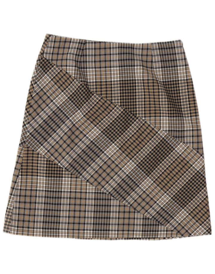 Max & Co. A-line nederdel til kvinder W29 Medium brun ternet