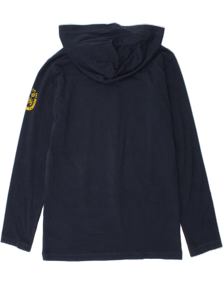 SCORPION BAY Boys Graphic Top Long Sleeve 10-11 Years Large Navy Blue Vintage Scorpion Bay and Second-Hand Scorpion Bay from Messina Hembry 