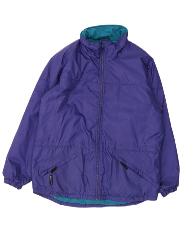 Columbia Dame Loose Fit Skijakke UK 16 Stor Lilla