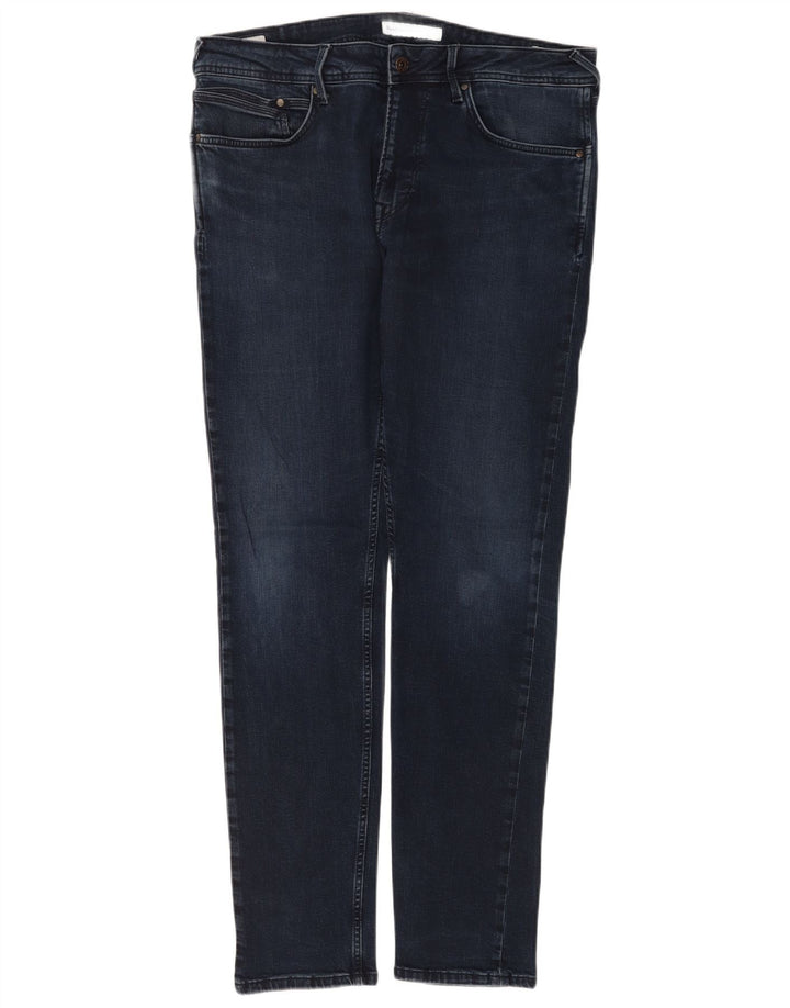 PEPE Jeans Herre Slim Jeans W36 L33 Marineblå