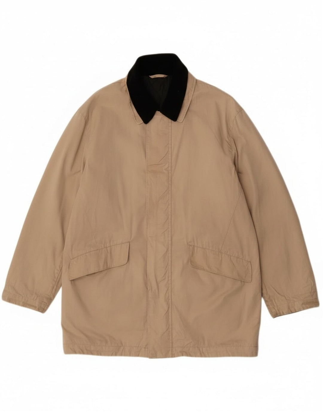 Gant Herre Overfrakke UK 40 Large Beige Colourblock
