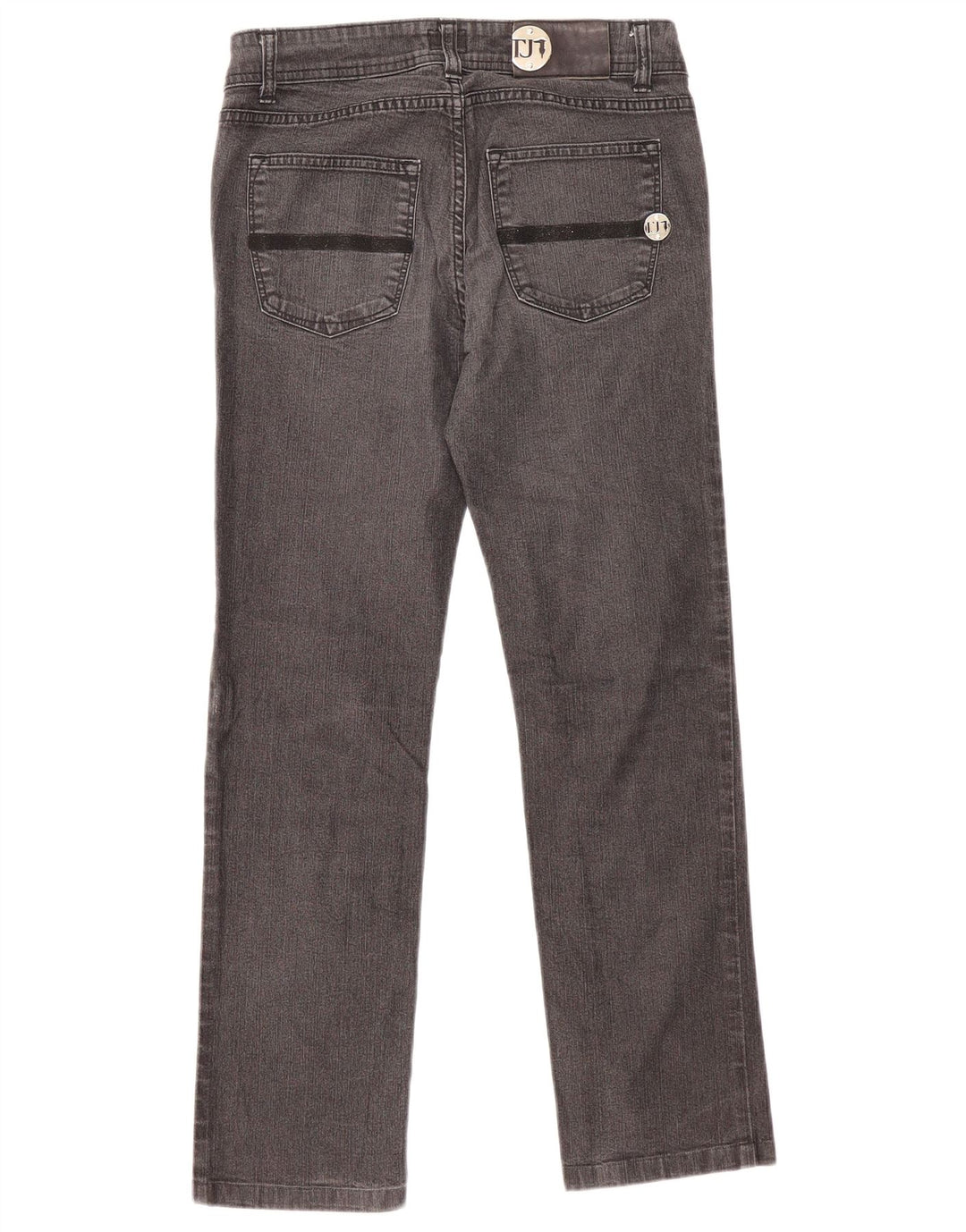 Trussardi lige jeans til kvinder W26 L27 grå bomuld