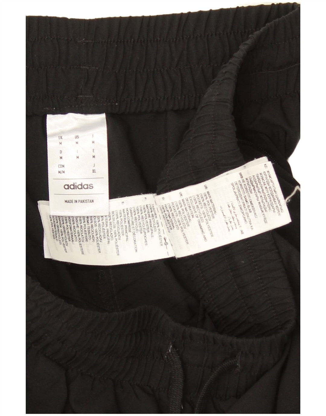 Adidas Træningsdragtsbukser til mænd Medium Sort Polyester