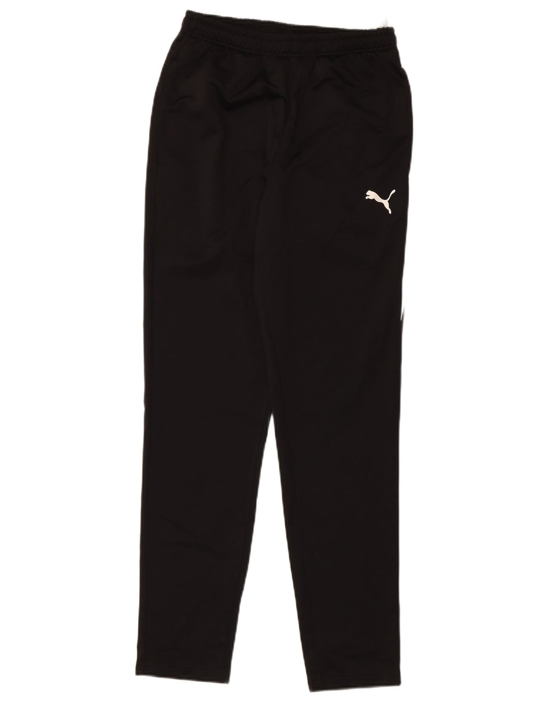 PUMA Mens Tracksuit Trousers Small  Black Colourblock Polyester