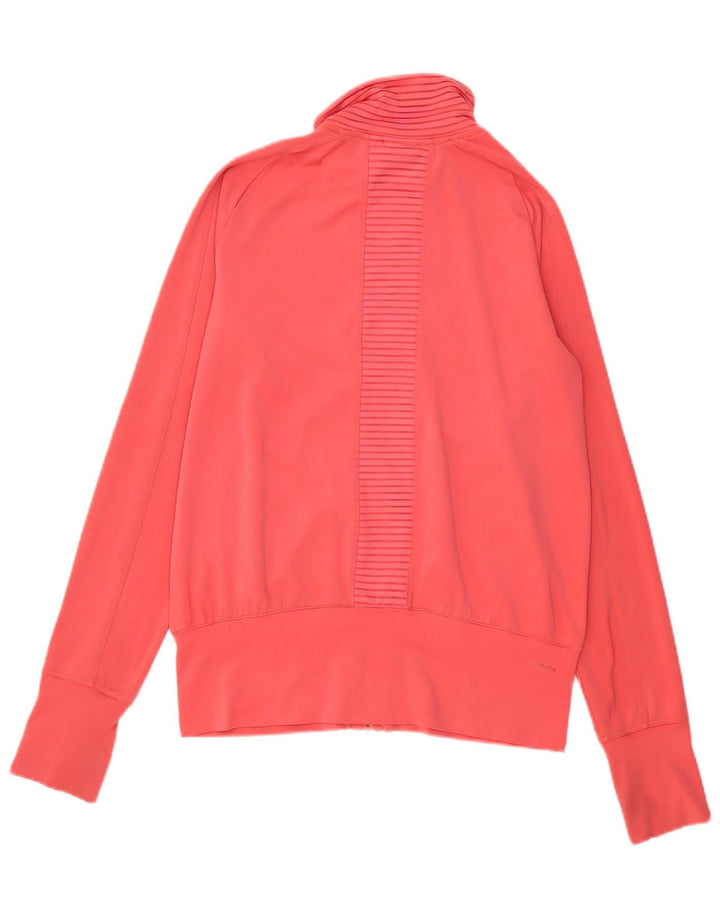Adidas træningsdragt topjakke til kvinder UK 12/14 Medium Pink Polyester