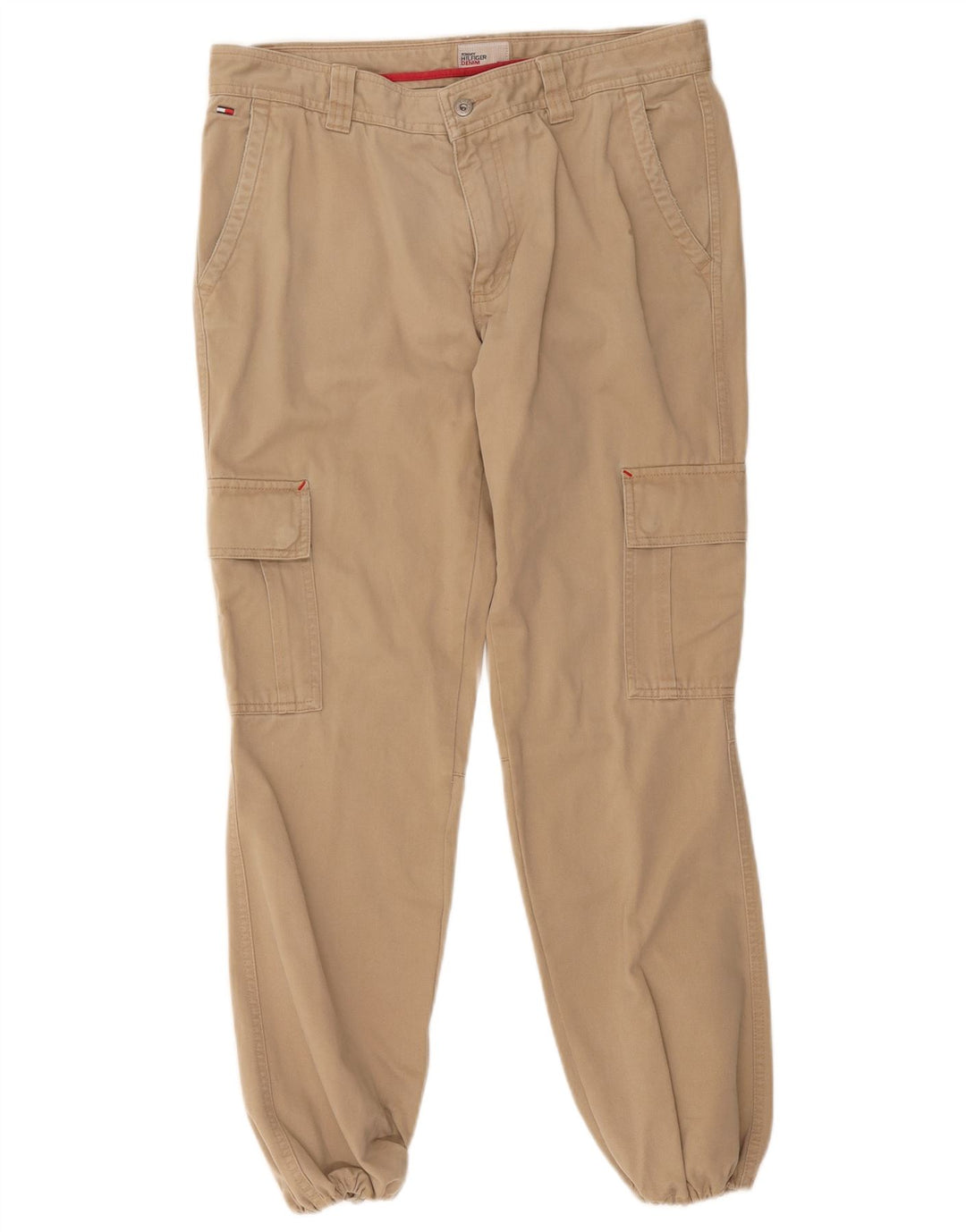 Tommy Hilfiger Herre Joggers Cargo Bukser W30 L32 Beige