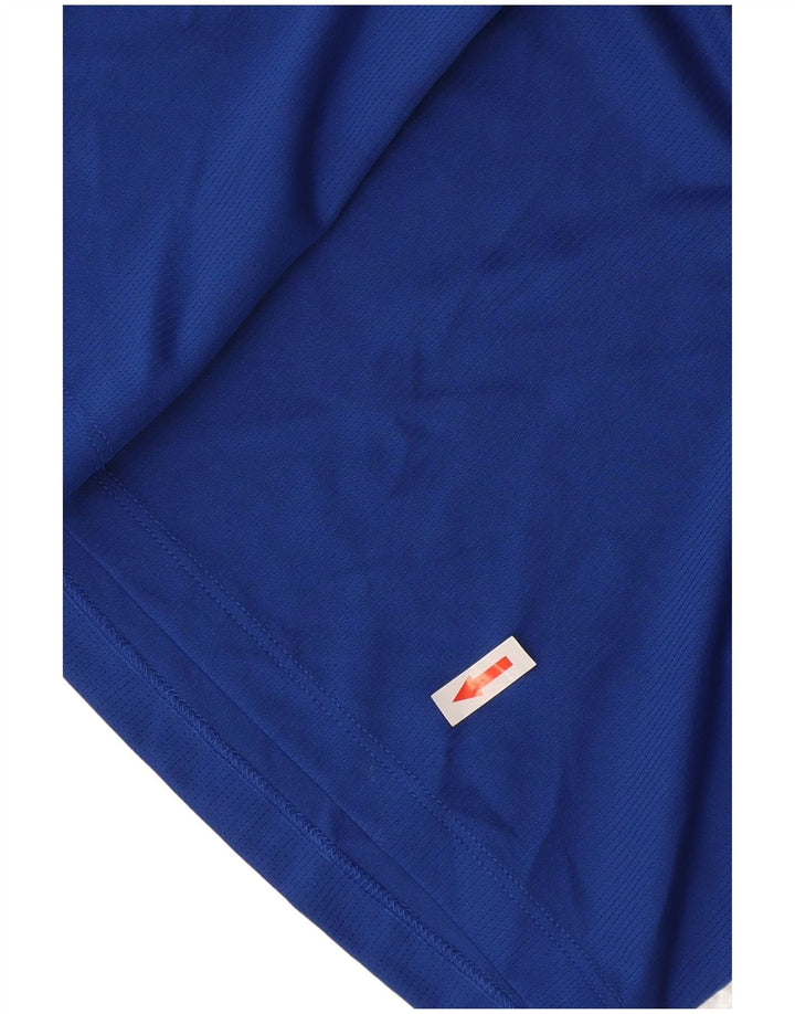 Adidas Herre Primegreen T-Shirt Top Medium Blue Polyester