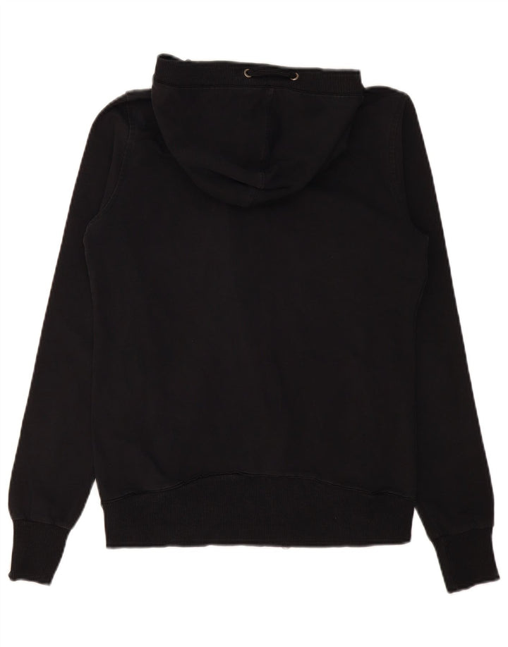CHAMPION hættetrøje til kvinder med lynlås UK 12 Medium Sort