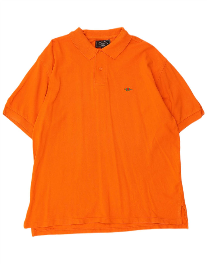 Charro herre poloshirt XL orange bomuld