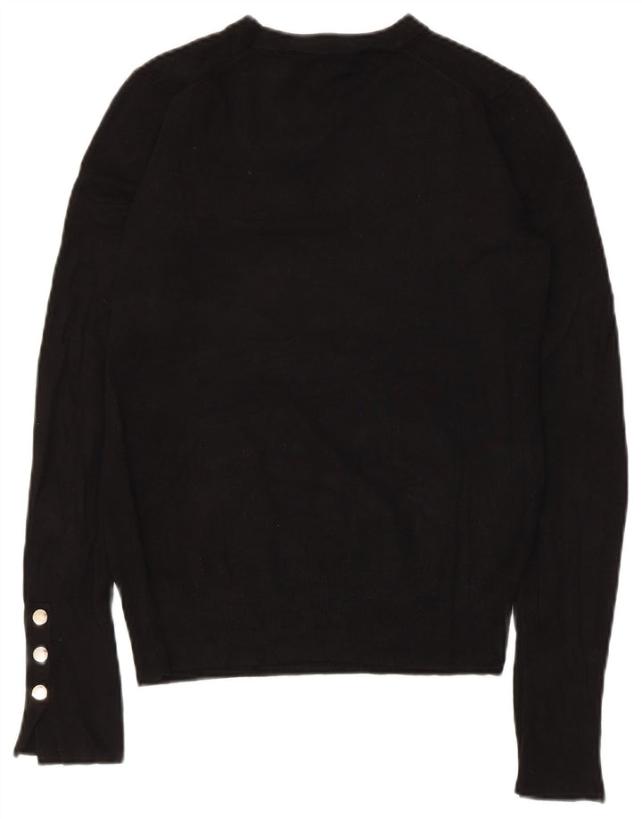 Zara Dame sweater med rund hals DK 10 Lille sort