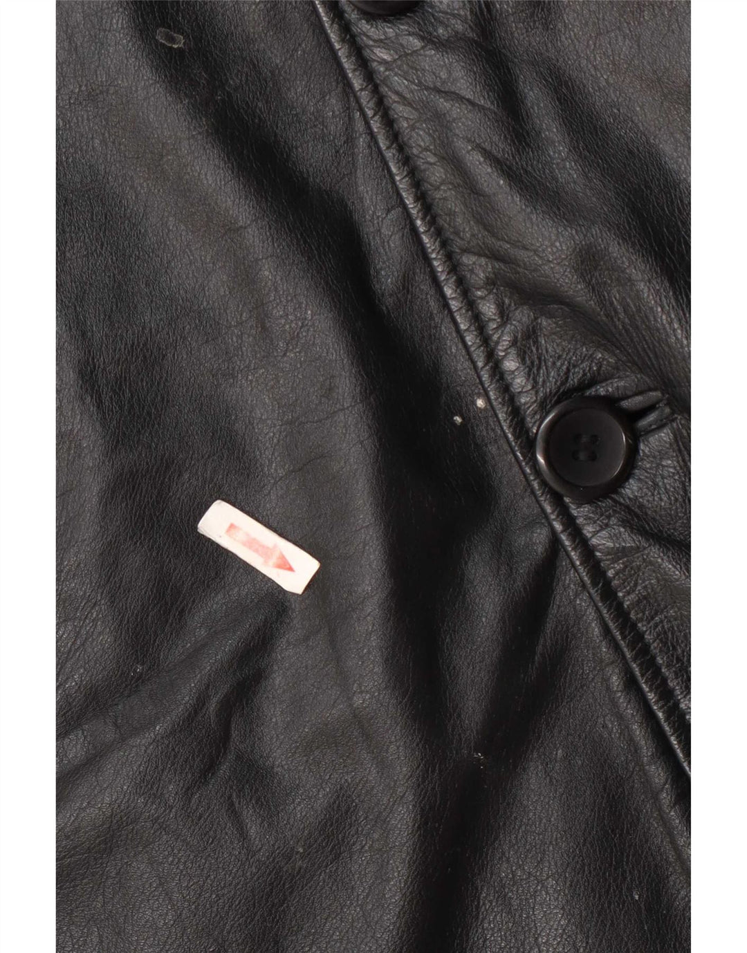 Vintage herre læderfrakke UK 38 Medium Black