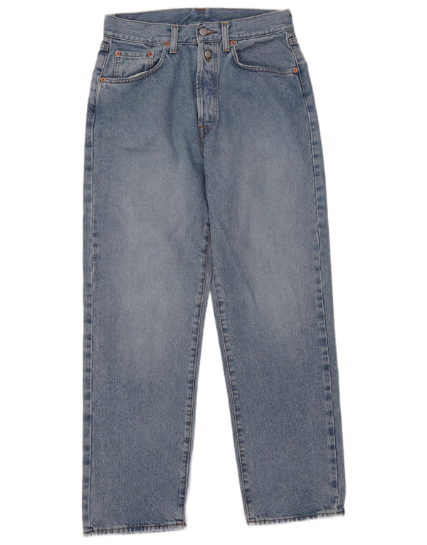 Replay Dame 901 Højtaljet tilspidsede Jeans W31 L29 Blå Bomuld