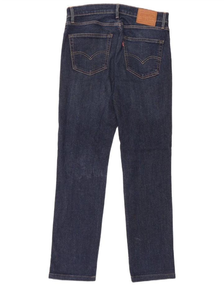 LEVI'S Slim Jeans til mænd W30 L34 Blå bomuld