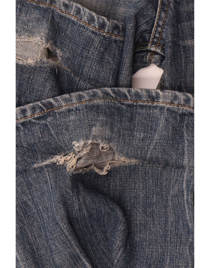 Levi's Dame 572 Bootcut Jeans W28 L34 Blå Bomuld