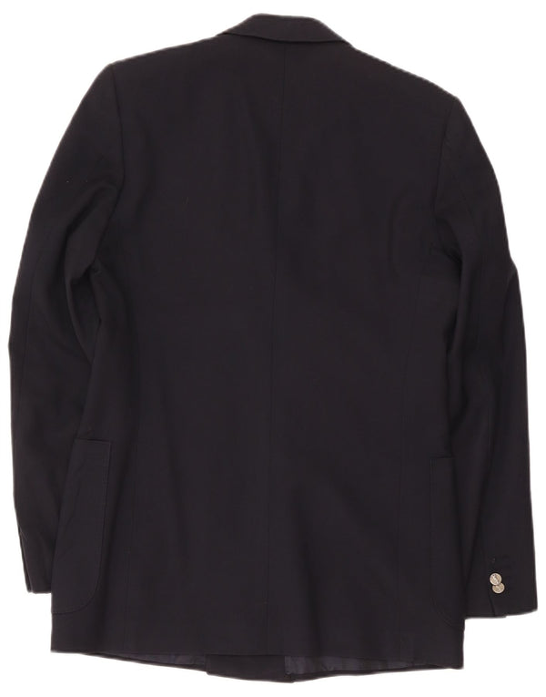 Yves Saint Laurent Herre Blazer Jacket IT 48 Medium Navy Blue