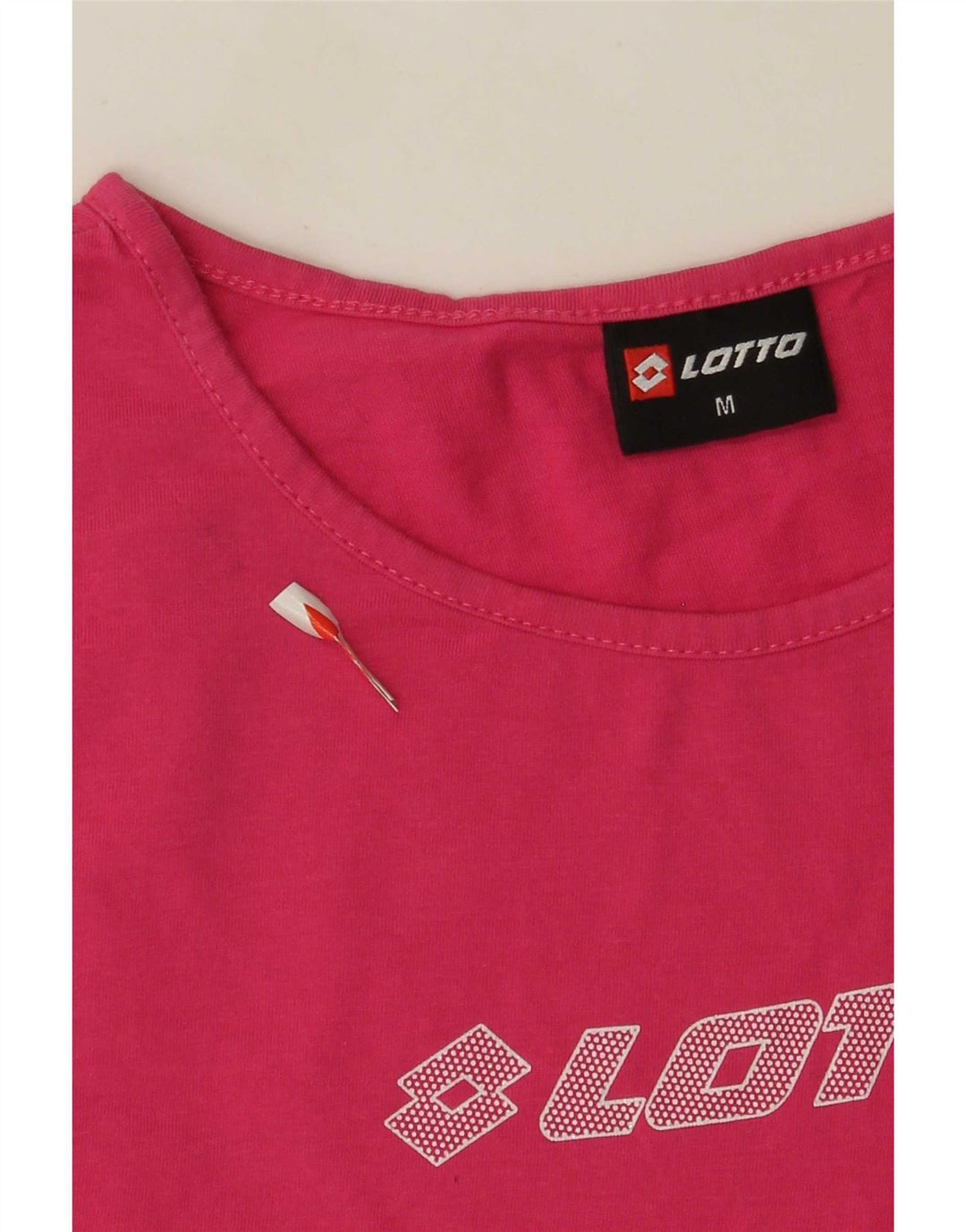 Lotto Kvinder Grafisk Vest Top UK 12 Medium Pink Bomuld