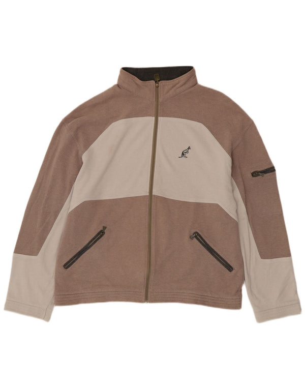 AUSTRALIAN L'ALPINA Træningsdragt til mænd Topjakke IT 54 XL Beige Colourblock