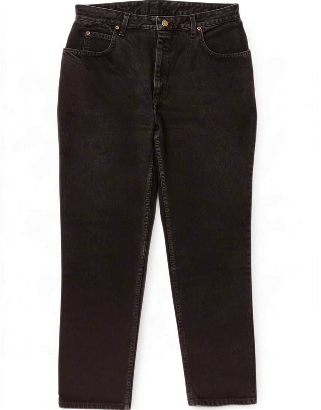 Lee Herre Oklahoma Tapered Jeans W36 L31 sort bomuld
