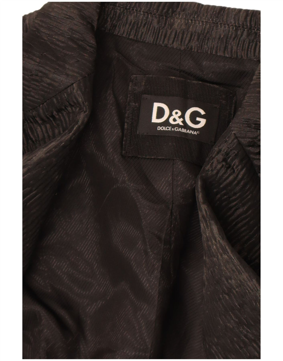 Dolce & Gabbana Dame 2-knaps blazerjakke IT 42 Medium Sort Polyester