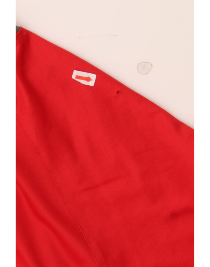 HUMMEL Mens T-Shirt Top Large Red Polyester Vintage Hummel and Second-Hand Hummel from Messina Hembry 