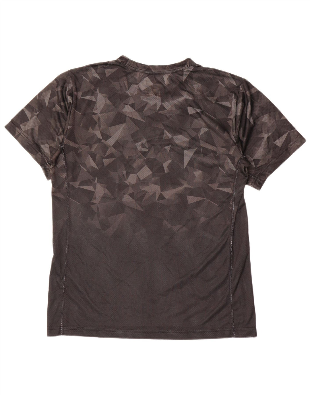 Champion Herre T-Shirt Top Stor Sort Geometrisk
