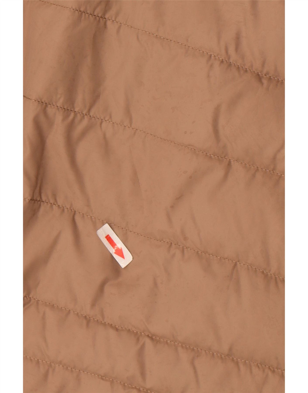 Tommy Hilfiger Dame Polstret Gilet UK 12 Medium Beige Polyester
