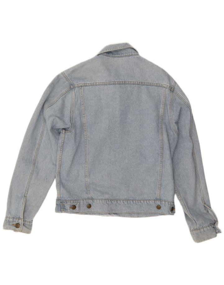 American Apparel Herre denimjakke UK 38 Medium Blue Cotton